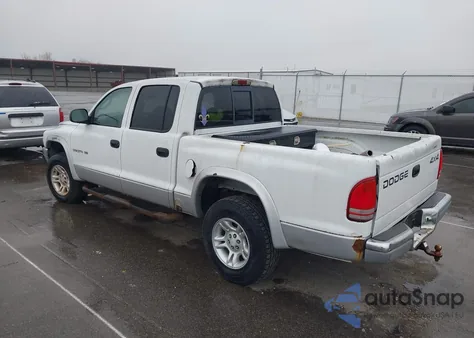 2001 Dodge Dakota Slt/Sport из США, поврежденный, VIN 1B7HG2AN51S251333